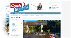 Desktop Screenshot of czechnymphs.com